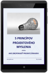 Projektové myslenie Ako nepokaziť projekt eBook ikona