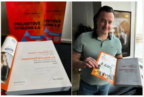 Kniha Projektové myslenie 4.0 Boris Zovčák BIQ group