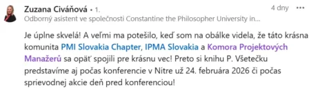 projektový manažment kniha Zuzana Civáňová