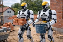 roboty na&nbsp;stavenisku